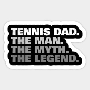 funny tennis Sticker